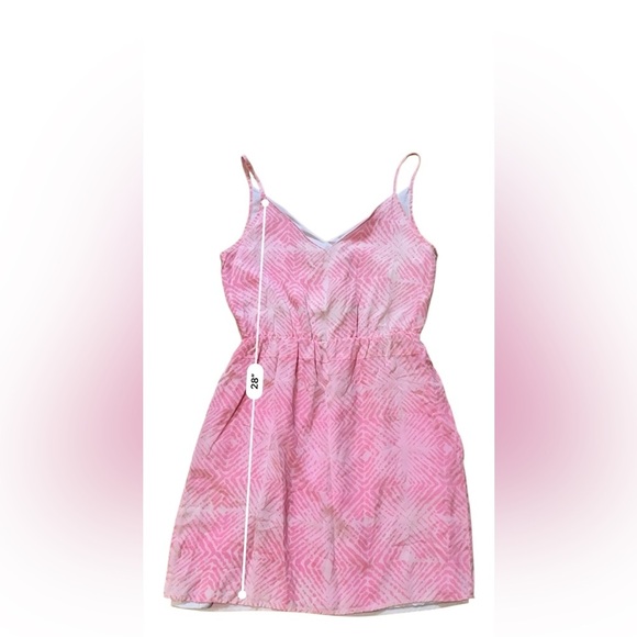 Amanda Uprichard Print Silk V-neck Spaghetti Strap Mini Dress - Picture 11 of 11